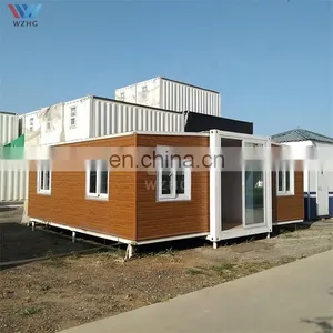 Luxury 20ft Two Bedroom Scalable Foldable Prefab Container House Homes for Sale thumbnail-1
