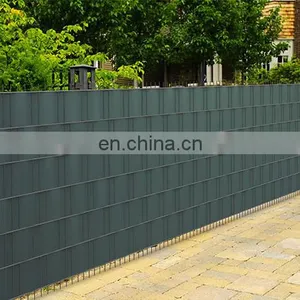 China Pvc Sichtschutzstreifen / Tarpaulin PVC Garden Strip Screen Fence Roll Cover Plastic thumbnail-2