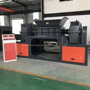 2022 New Type Hammer Mill Automatic Double Shaft Shredder Used in Wood for Sale Plastic Shredder Scrap Metal Recycling Welcomed thumbnail-5