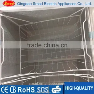 Sliding Flat Glass Door Chest Freezer With Lock&Key thumbnail-2