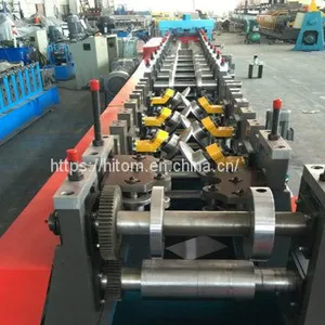 Automaitc Steel Strip Profile Z Purling Roll Forming Machine With PLC Control thumbnail-2