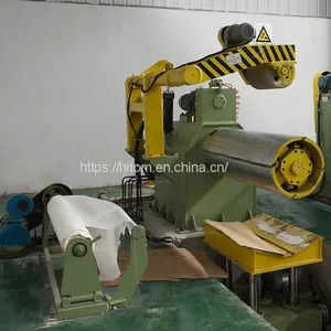 2.0 x 1250mm Automatic Metal Steel Strap Coil Slitting Machine Exporter in China thumbnail-2
