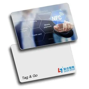 Customized RFID Contactless 13.56MHz NFC Card / Label / Sticker For Social Media Smart Home thumbnail-1