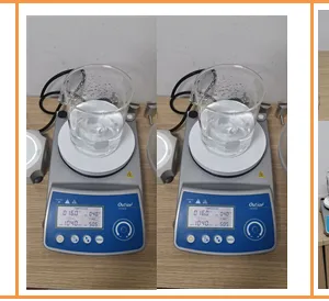 AMS-151E Laboratory Magnetic Heating Mixer - Multiple Temperature Configuration Power Options thumbnail-5