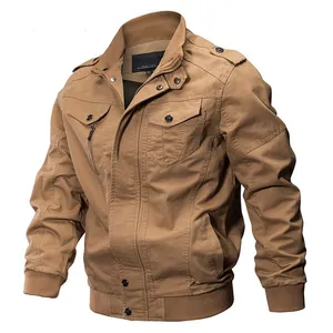 Denim Fashion Color Casual Sports Windproof Men's Long Sleeves Loose Jacket thumbnail-3