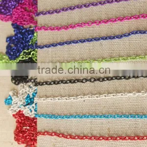 Colorful Chains,colored Necklace, Oval Link Chains thumbnail-4