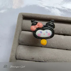 Kids' Colorful Adjustable Rings Set thumbnail-3
