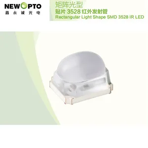 3528 Rectangular Light-Shape SMD InfraRed LED for Filling Light, IR Night Version, Security Monitoring, Visual Doorbell, Newopto thumbnail-1