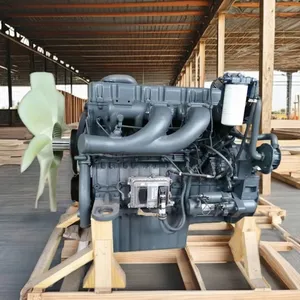 Fabrikneu Original DOOSAN 159kw 6-Zylinder Baumaschinenmotor DL08 für DL300 Radlader thumbnail-1