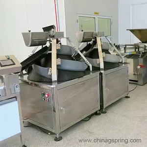Industrial Automatic Dough Rounder Machine for Panko Bread Crumbs Production Line thumbnail-4