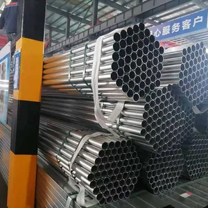 Chinese Factory Gi Pre Galvanized Steel Pipe Welded Carbon Steel Pipe Galvanised Round Steel Tube For Construction thumbnail-2