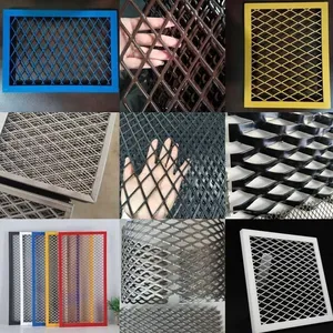 Aluminum Alloy Expanded Metal Ceiling Panels for Suspended Ceilings Lightweight thumbnail-2