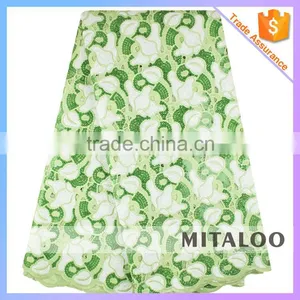 Mitaloo Polyester Hand Cut Lace Sequin Embellished Fabric With Sequins Wedding Dress MOG0188 thumbnail-4