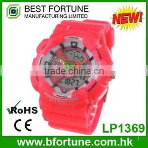 LP1369 High Quality 3atm Waterproof Colorful Dual Watches Kids thumbnail-1