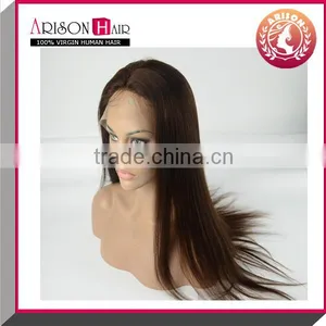 Hot Sale Brazilian Human Hair Full Lace Wig Tina Turner Lace Full Nature Human Hair Wig thumbnail-2