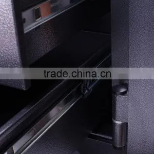 Fingerprint Fire Resistant and Fireproof Safe Box With Drawers for Office and Bank Use thumbnail-5