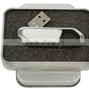 Premium Gift Metal USB Carabiner Flash Drive 8gb thumbnail-2