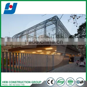Exported To Africa Large Tonnage Buildings Heavy Steel Structure For Workshop Warehouse China thumbnail-4