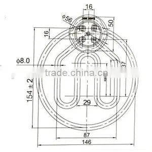Copper Bucket Electric Heating Tube thumbnail-2