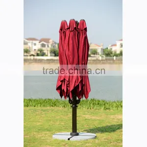 New Deasign Portable Beach Sun Big Garden Outdoor Restaurant Perfect Patio Wholesale Umbrellas thumbnail-4