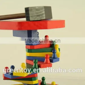 Wood Drum Konck Toy Kids thumbnail-1
