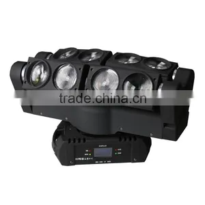 Concert Lighting Spider Light Variable Strobe Speeds 4in1 RGBW 8*10W Led Stage Lighting Effect Led Moving Beam Spider Light thumbnail-5