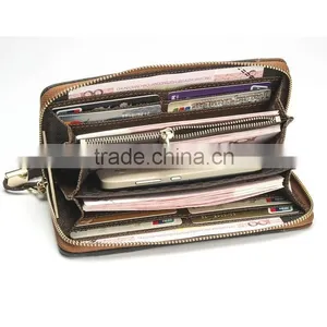 Lastest Fashion New High Quality Zipper Canvas Purse Large Wallet Canvas thumbnail-2