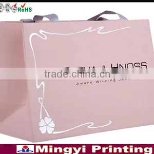 Customer Design Paper Gift Bag With Handle for Shopping thumbnail-1