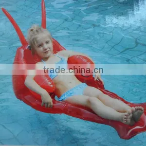 Shrimp Shape Pvc Inflatable Baby Water Floating Rider thumbnail-1