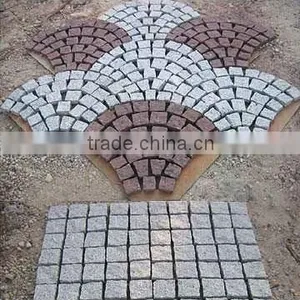 Natural Granite Paving Stone Fan Pattern Types thumbnail-1