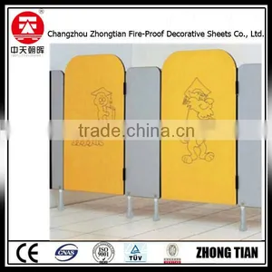 Kids Toilet Partition Board Hpl High Pressure Laminate Board Fireproof Board Compact Laminate Board thumbnail-3