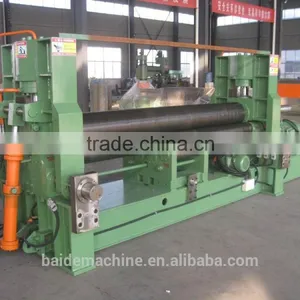 Large Scale Rolling Machine Easy Operate Achieved High Precision Ending Prebending W11S Bending Machine thumbnail-2