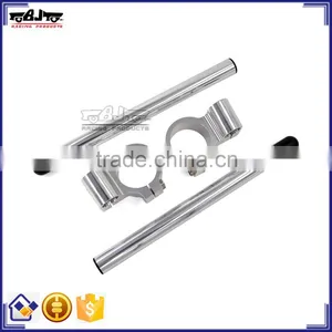 BJ-COHB-053BWholesale 53mm Riser Scooter CNC Aluminum Clip On Handle Bar For Ducati 748/749/916/996/999 thumbnail-1