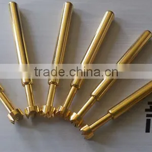 Custom LED Lighting Charger Pogo Pin,brass Contact Pins for PCB and Connector,solder Cup thumbnail-1