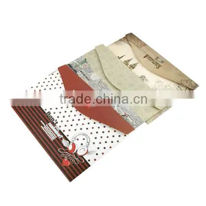 100% Eco-friendly Handmade Printed Custom Design A3 Document Bag, Folder Bag, Button Folder thumbnail-1
