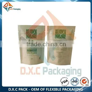 Foshan Vendor Craft Paper Storage Bags With Zipper thumbnail-3
