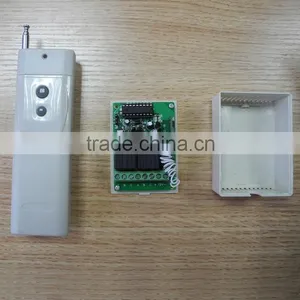2Channel Wireless Remote Control Button PY-DB11-8 Widely Used for Light/door/window Etc Remote Distance About 200mters thumbnail-1