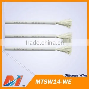 Maytech Silicon Coated Battery Wire 14AWG White thumbnail-1