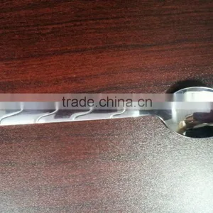 Ladder Style Stainless Steel Dinner Spoon Made by Jieyang Factory thumbnail-1