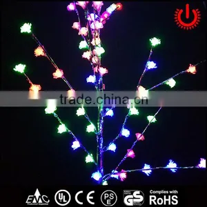 1M 96L Small Rose Christmas Decorative Tree Lights thumbnail-1