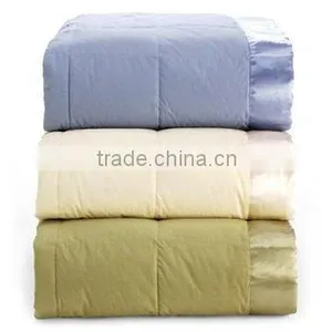 Down Blankets With Satin Binding thumbnail-1