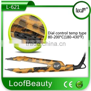 LOOF L-621 Water Transfer Printing Professional Mini Heated Hair Extensions Iron thumbnail-1