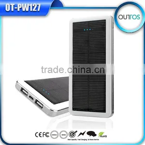 Bulk Buy From China 12000mah Power Bank Rohs Solar USB Charger for Iphone 6 thumbnail-2