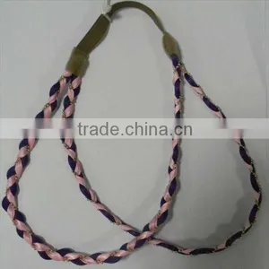 Fashion Synthetic Elastic Braided Hair Band thumbnail-1