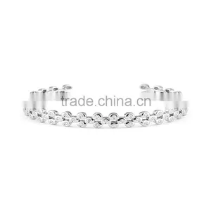 Vintage Style Gold Bangles Fashion Accessories Crystal Stones thumbnail-1
