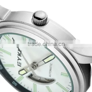 Sport Type Automatic Mechanical Watches Men Genuine Leather Wrist Watch thumbnail-6