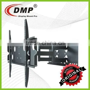 PLB137-84 Double Arm Articulating Bracket 90 Degrees Swivel TV Wall Mount thumbnail-1