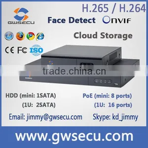 Onvif Intelligent Analysis Face Detect 16 Ports PoE NVR 32ch thumbnail-3