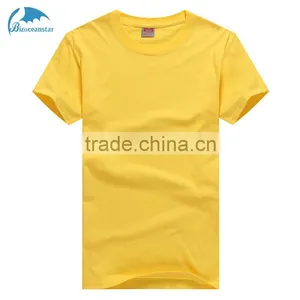 Plain T-shirt Blank T-shirt High Quality 100%cotton Cheap Fashion Round Neck T-shirt thumbnail-3