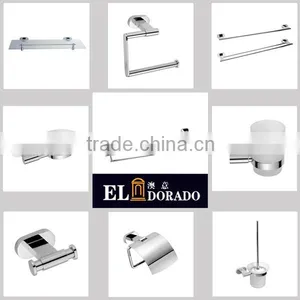 Professional Factory Modern Wall Mounted Low-caben Steel Bathroom Hardware Accessories Sets for Home Bathroom 6D12 thumbnail-1